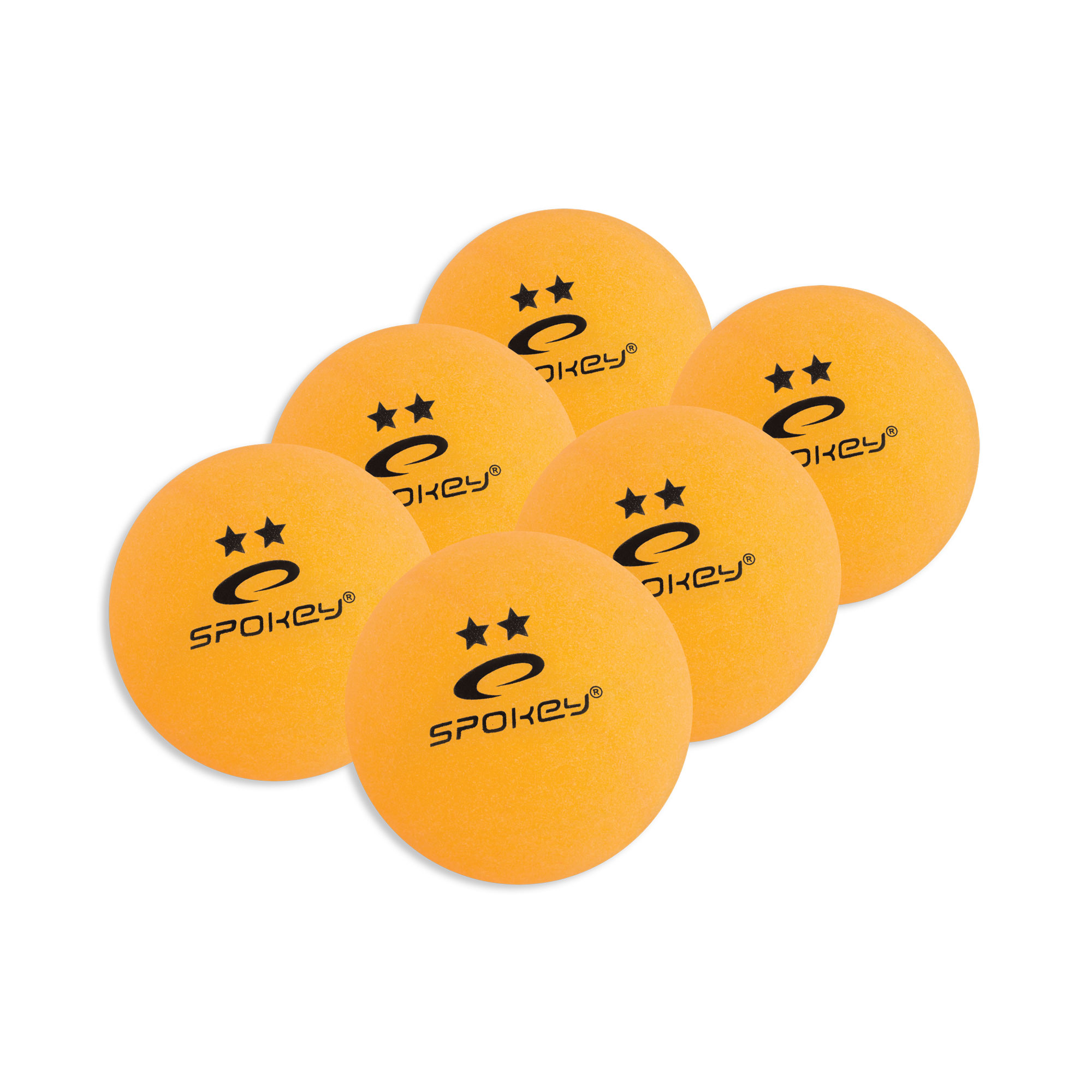 Table tennis balls orange Spokey SKILLED 2