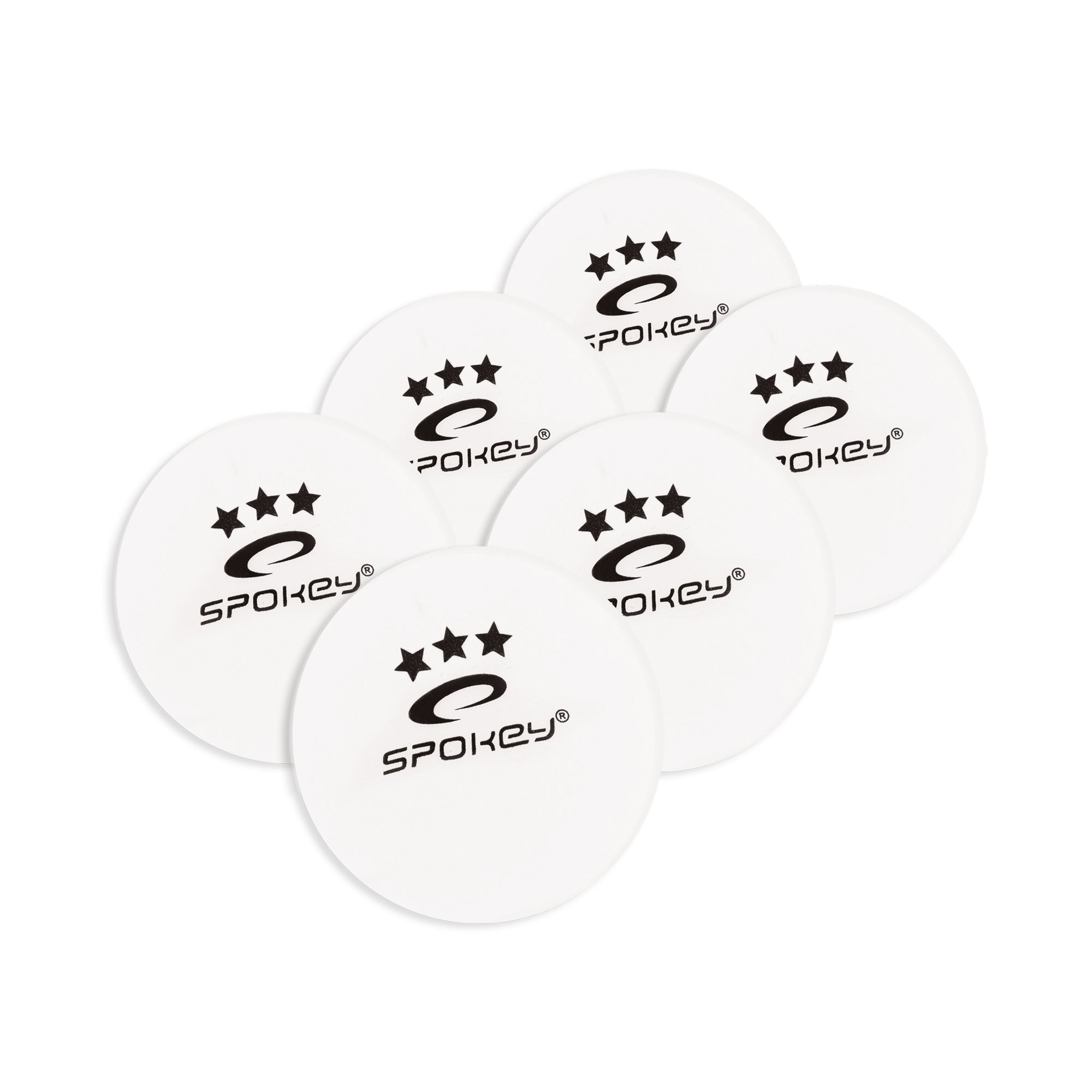 Table tennis balls white Spokey SPECIAL 3 *