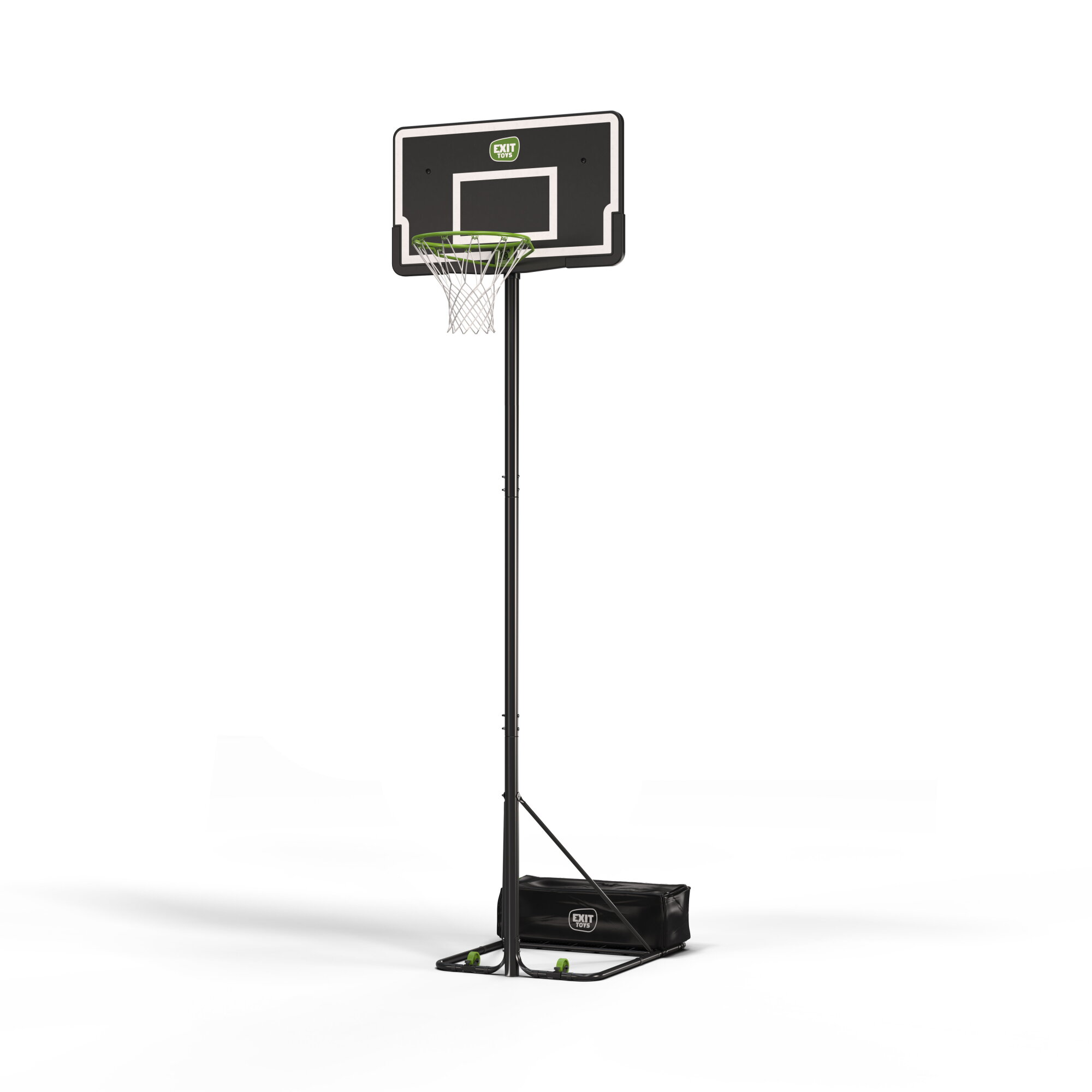 Portable basketball hoop EXIT NovaStar adjustable height basketball backboard that grows with you