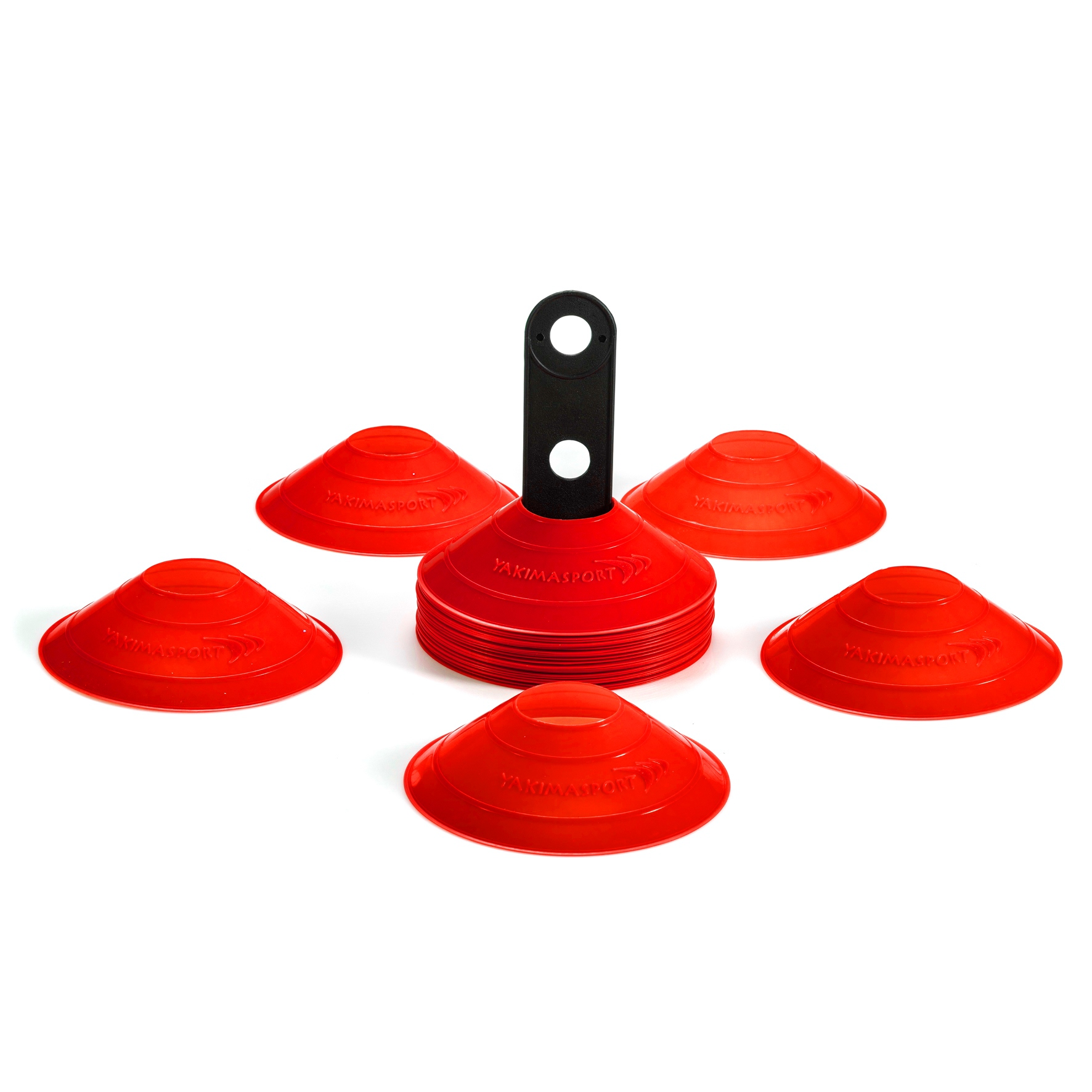 Islands, Cones, Cones, Hats, Training mushrooms in 1 color Red Yakimasport