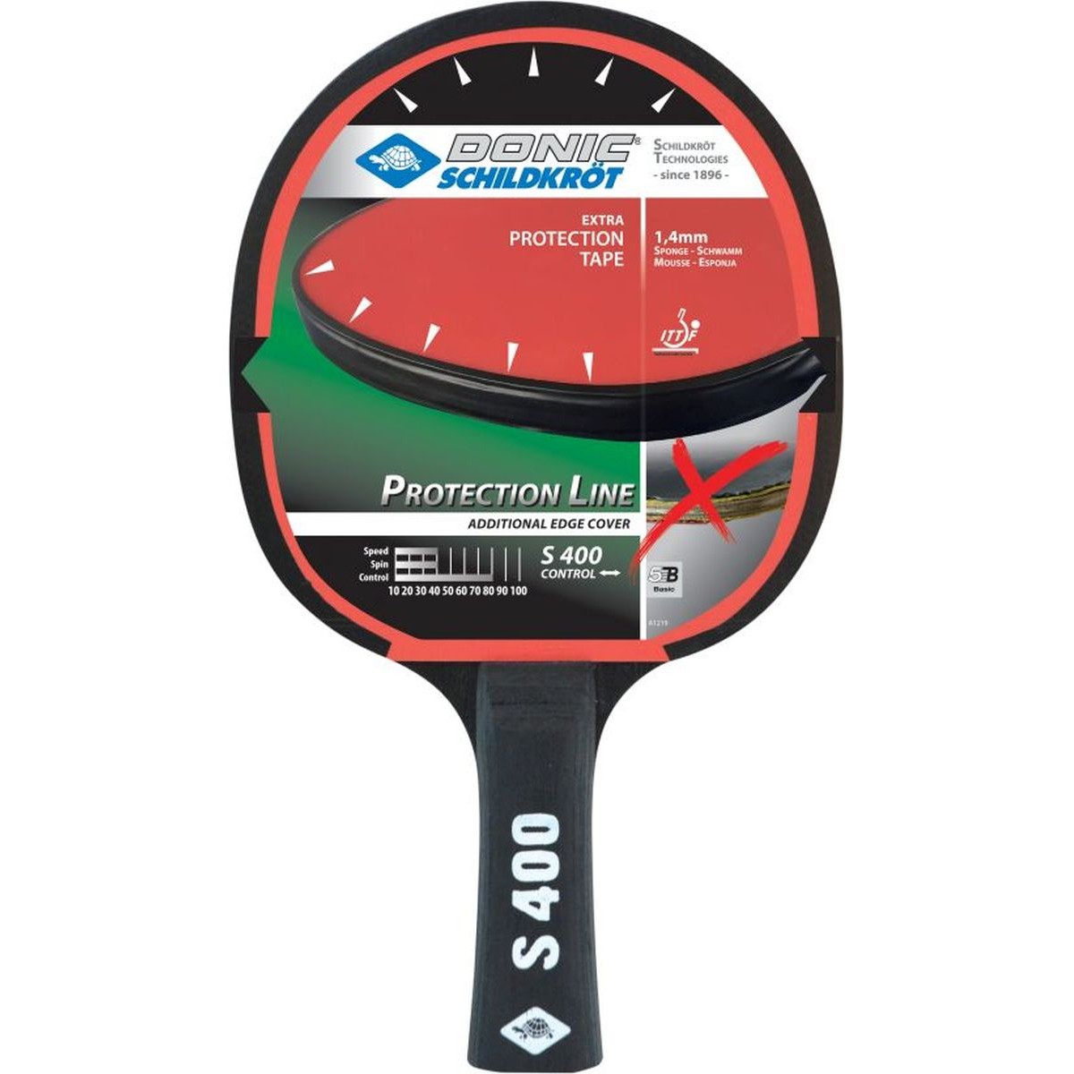 Donic Protection Line S400 Table Tennis Racket