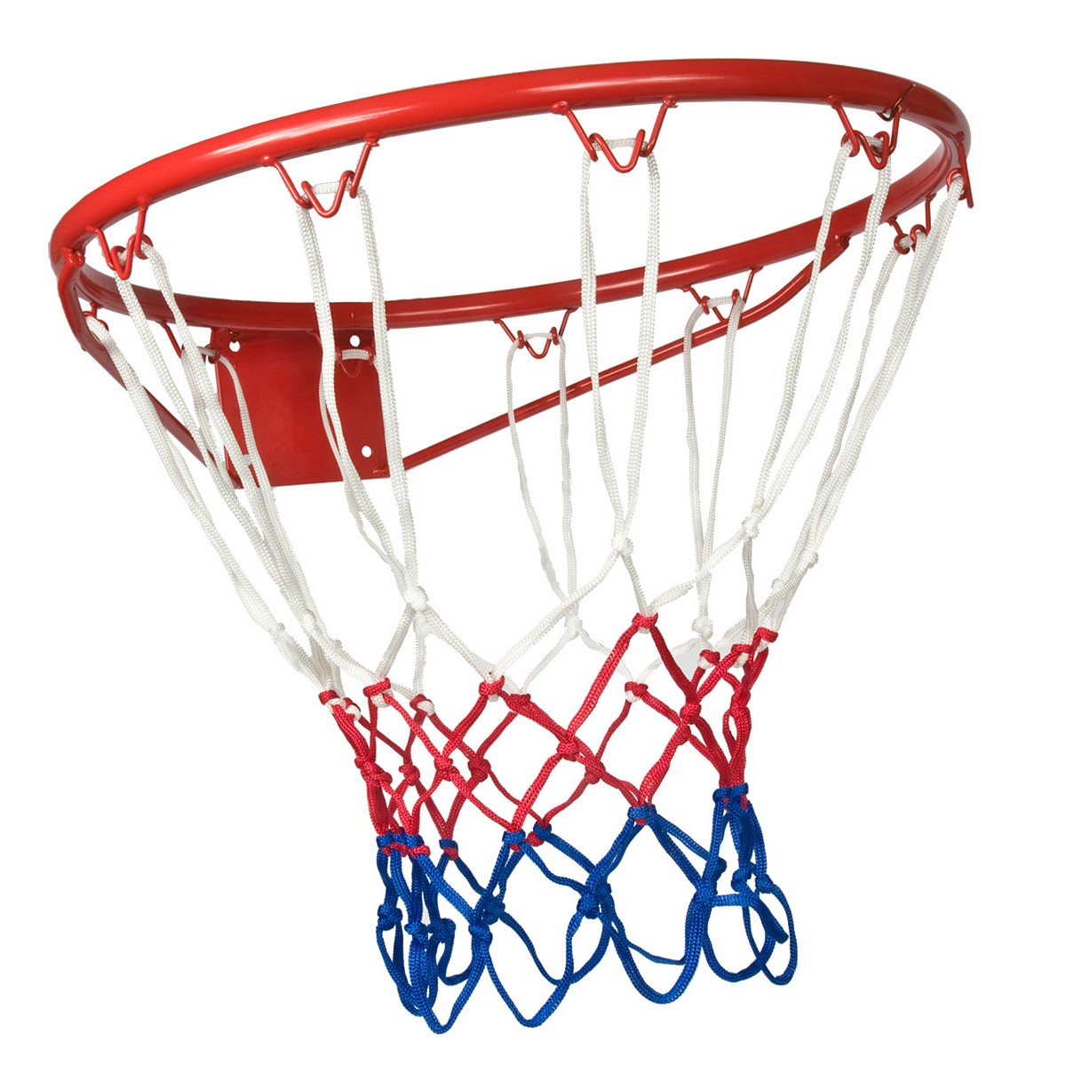 Basketball ring 43cm with net Enero red
