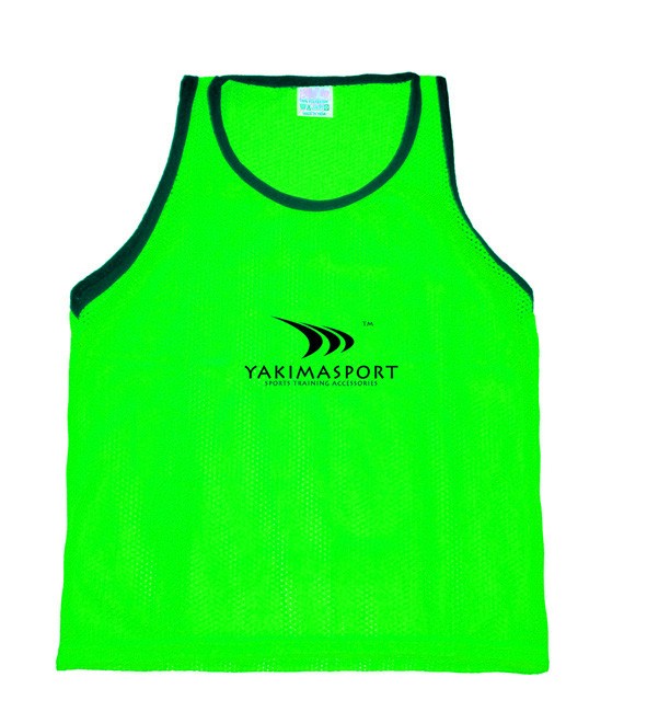 Double-sided soccer marker Green, for Adults Yakimasport