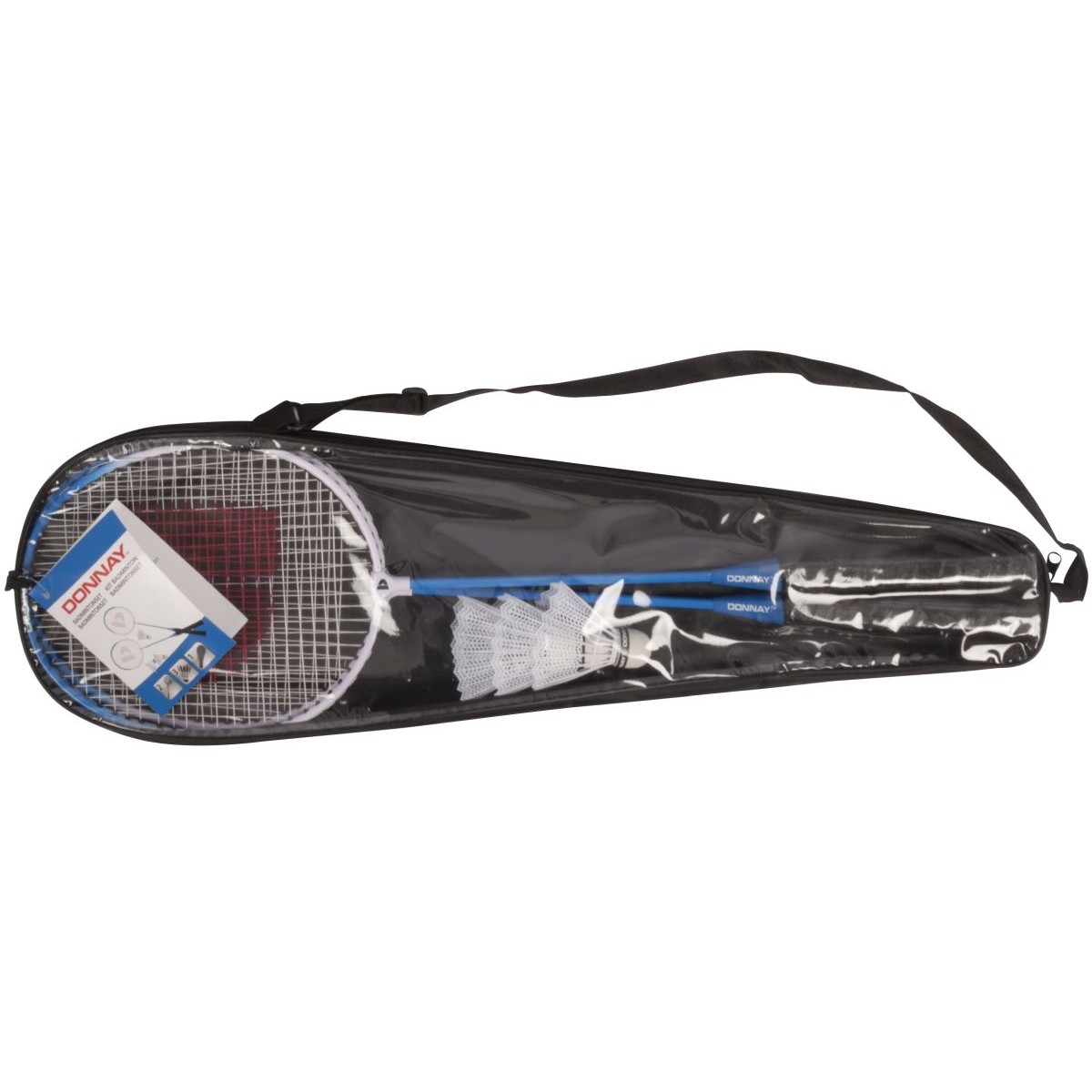 BADMINTONA SET DONNAY 102 BLUE 6in1