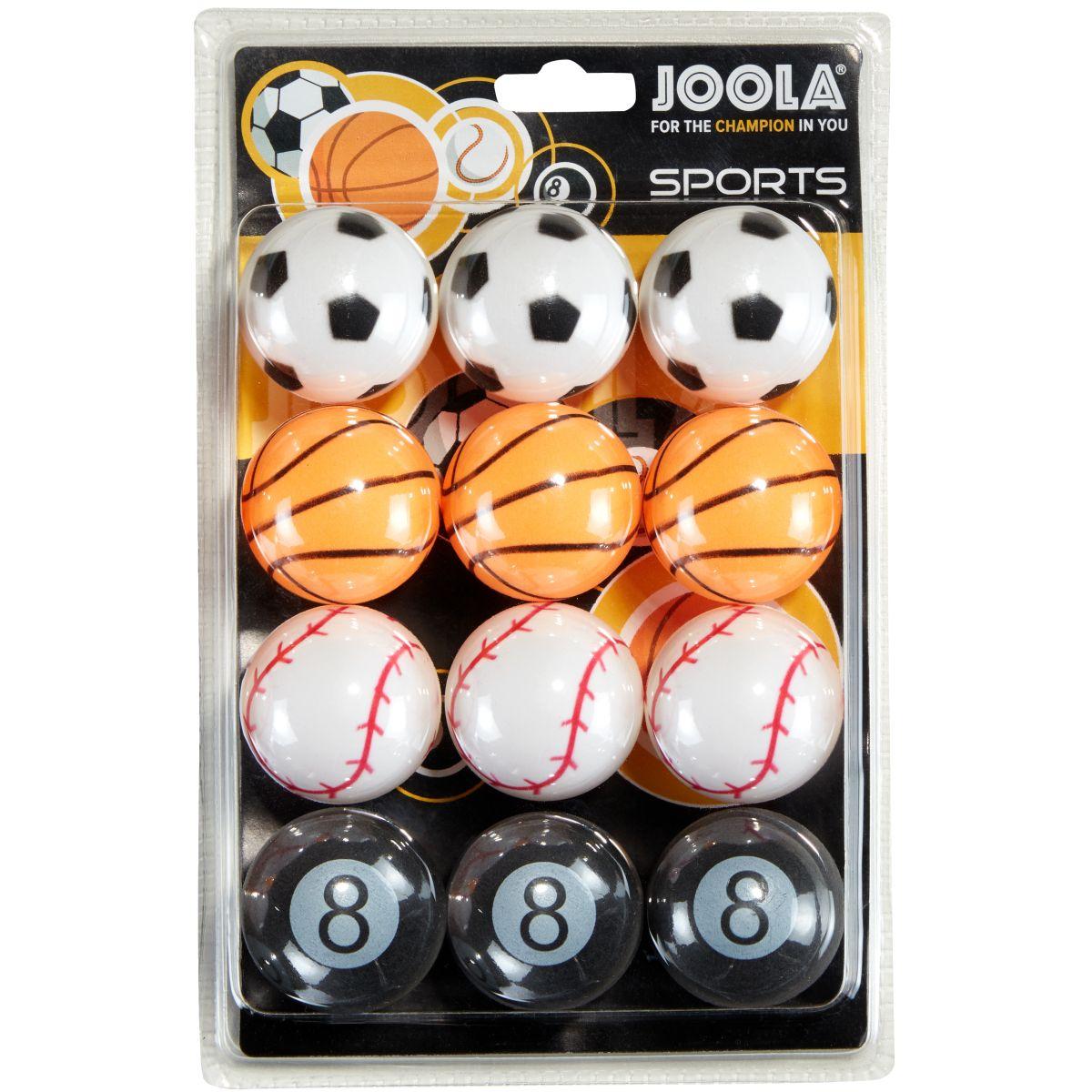 JOOLA table tennis ball set, 12 pcs.