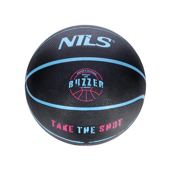 Basketball ball NPK271 BASKETBALL BLACK BUZZER 7 NILS
