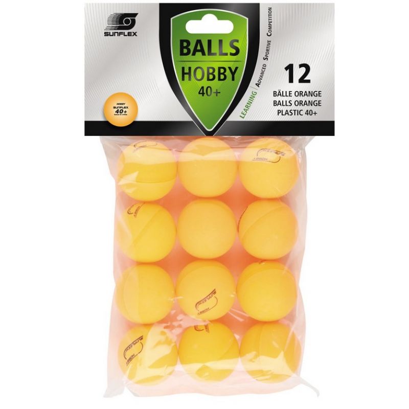 Table tennis ball Sunflex Hobby 12 pcs. S20807