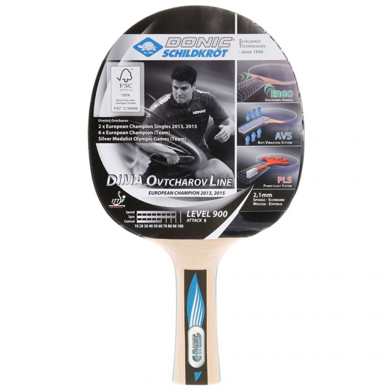 Table tennis racket DONIC OVTCHAROV 900 754415