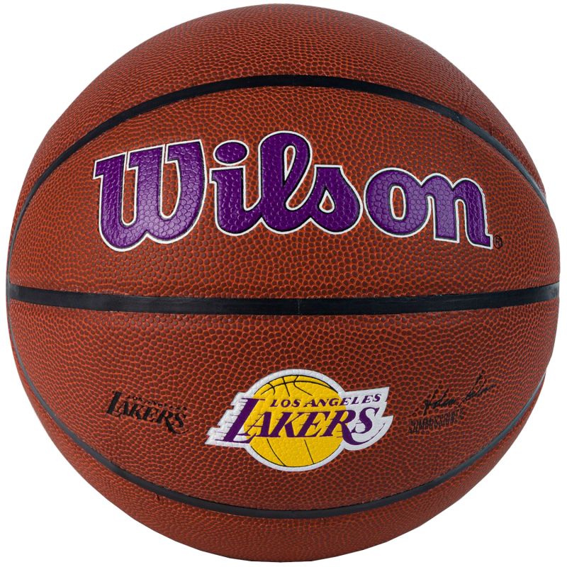 Wilson basketball Team Alliance Los Angeles Lakers Ball WTB3100XBLAL