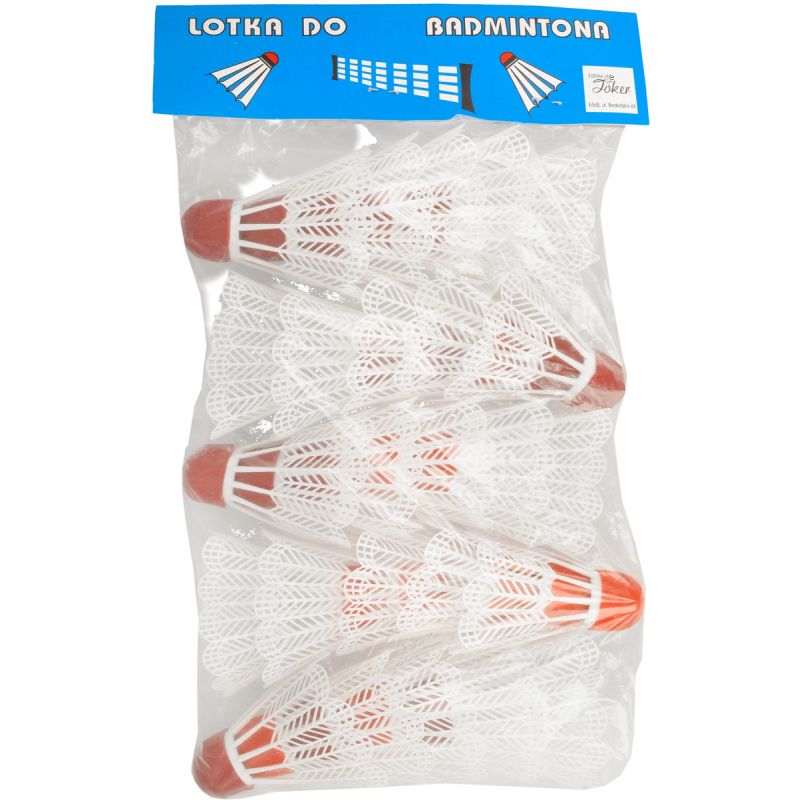 Plastic badminton shuttlecocks 25 pcs.