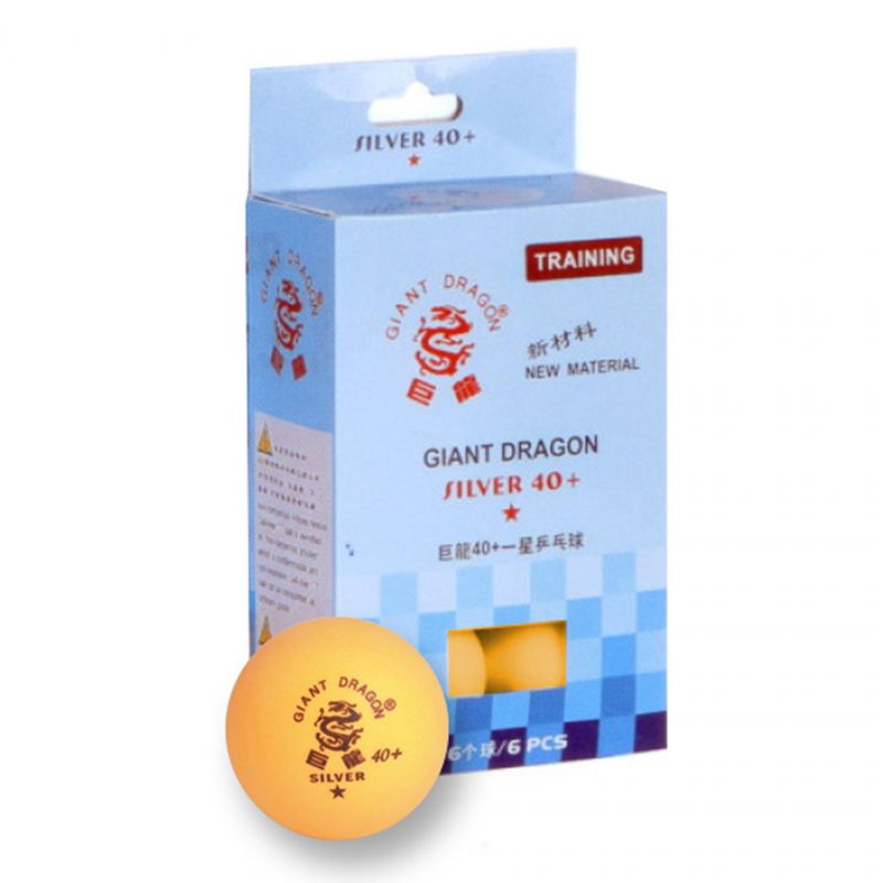 SMJ Silver Star 6 table tennis ball pack 8341