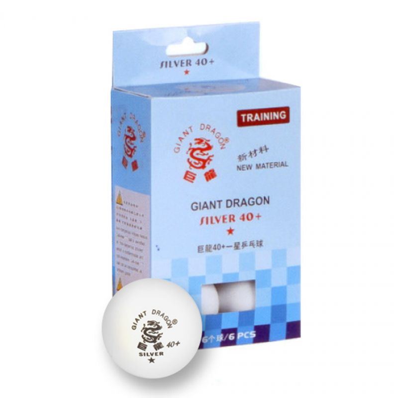 Table tennis balls SMJ Silver Star 6 pcs 8331